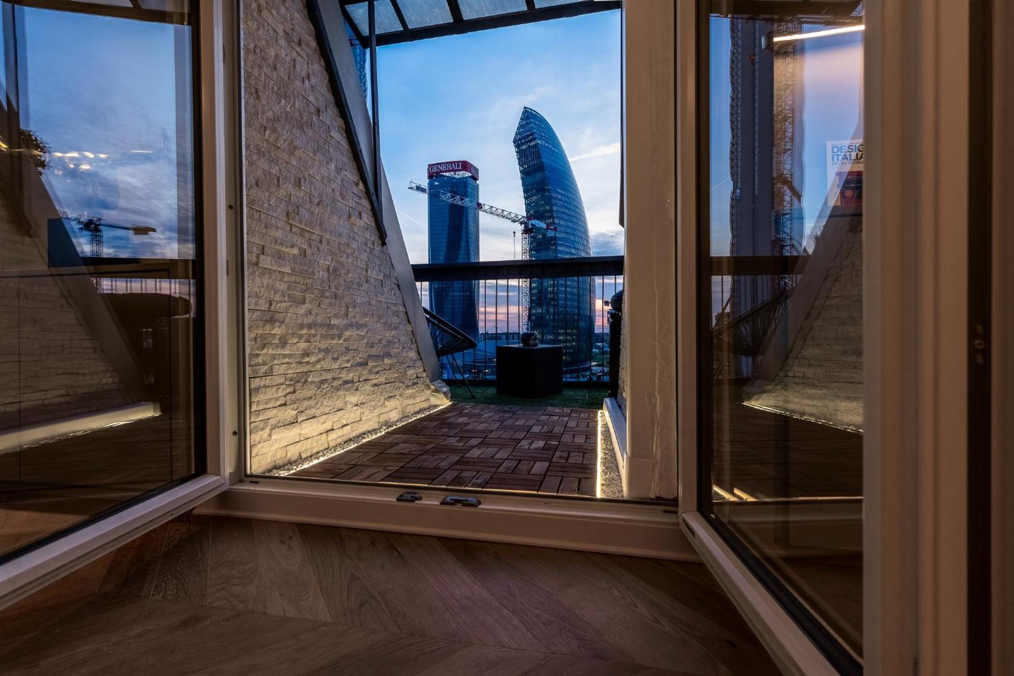 Luxury Skyview Suite - Citylife Apartment - Mico Milano Eksteriør bilde