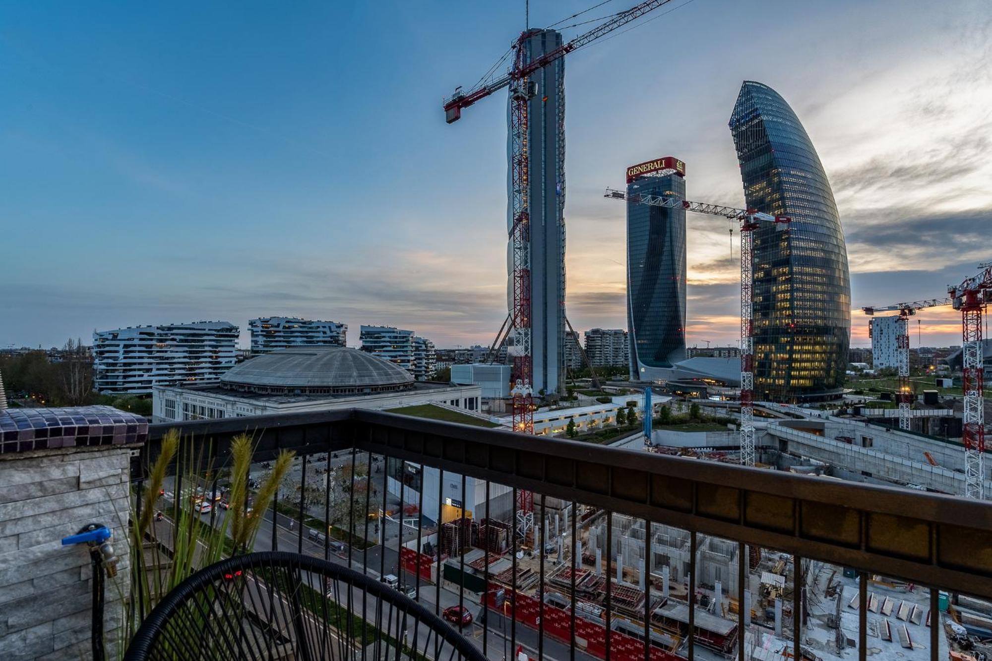 Luxury Skyview Suite - Citylife Apartment - Mico Milano Eksteriør bilde