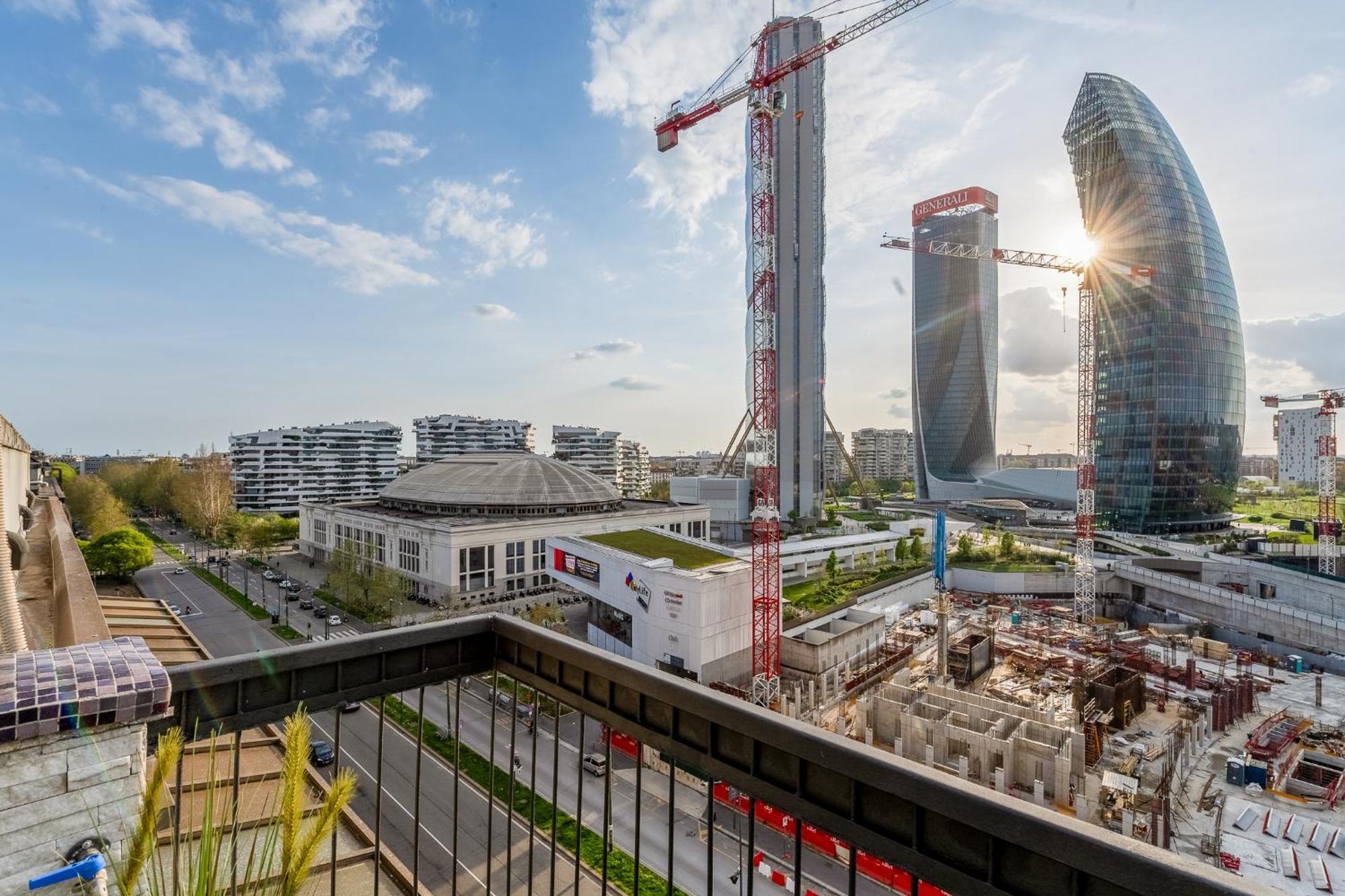 Luxury Skyview Suite - Citylife Apartment - Mico Milano Eksteriør bilde