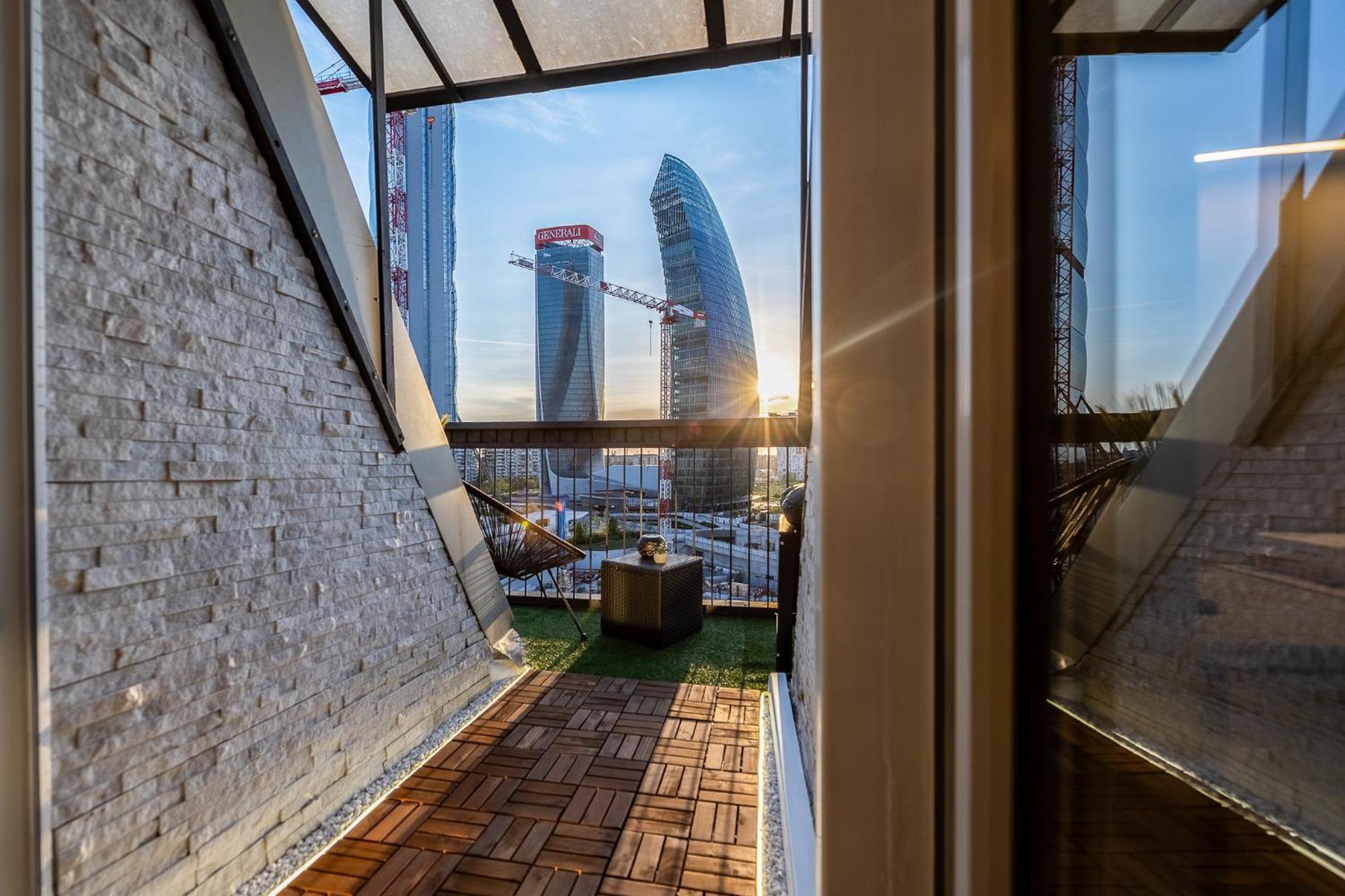 Luxury Skyview Suite - Citylife Apartment - Mico Milano Eksteriør bilde