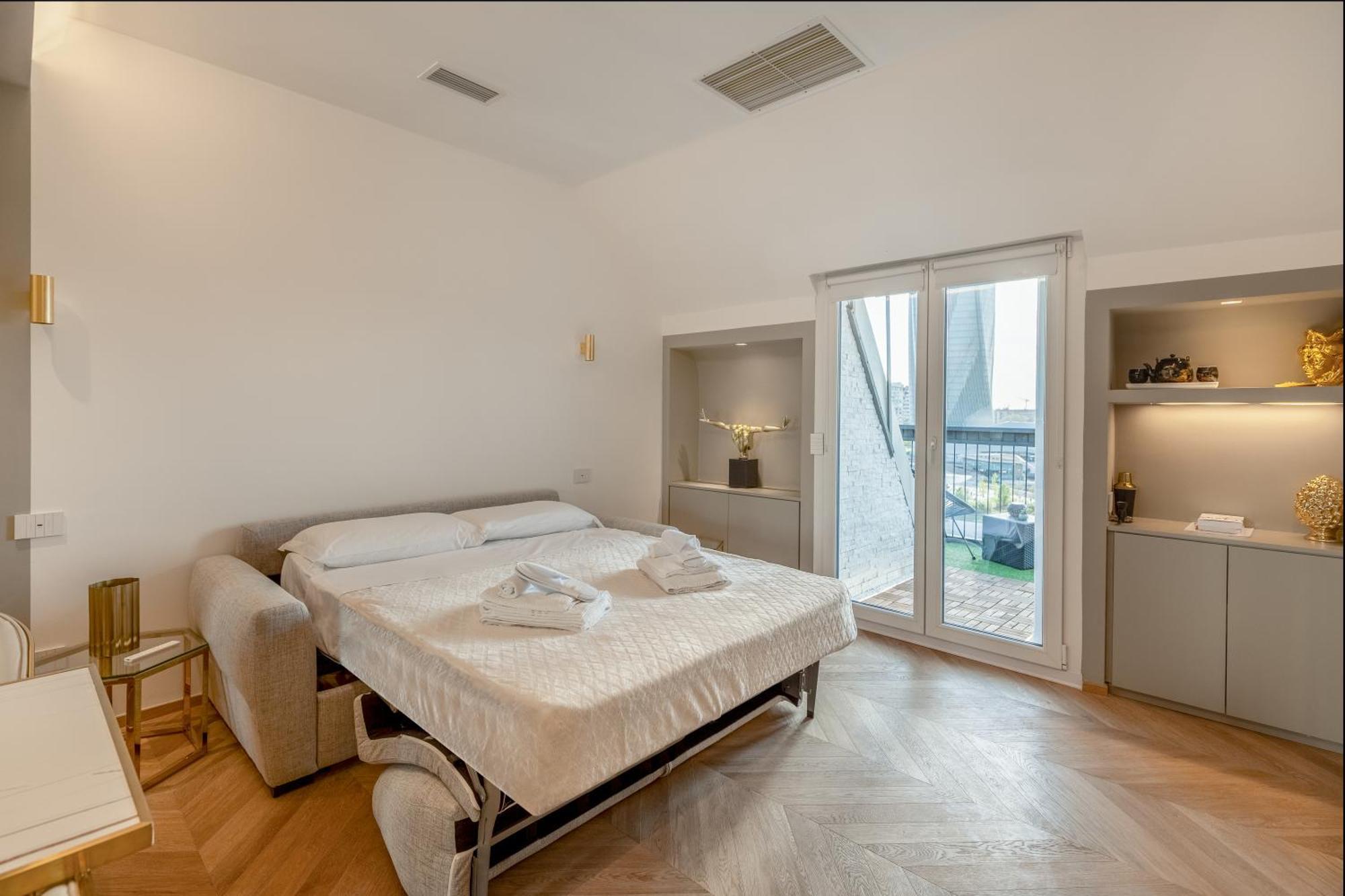 Luxury Skyview Suite - Citylife Apartment - Mico Milano Eksteriør bilde